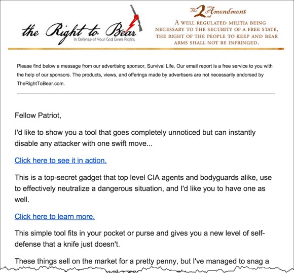 Dedicated Email Drop Example